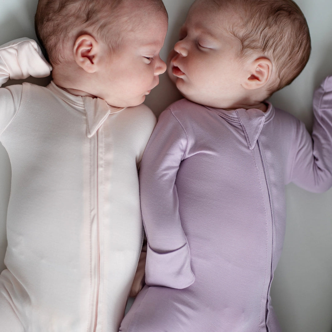 Pip + Phee - Bamboo Footed Sleeper - Iced Lavender