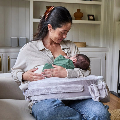My Brest Friend - Super Deluxe Nursing Pillow - Sandstone