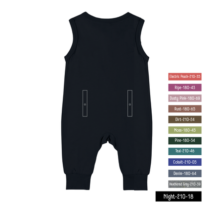 Little Locals PALS Sleep + Play Underalls - Night