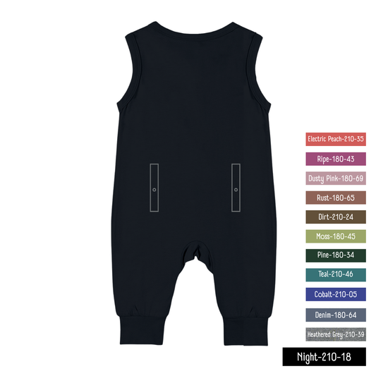 Little Locals PALS Sleep + Play Underalls - Night