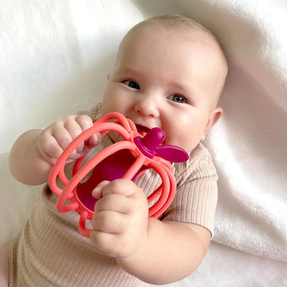 Razbaby - RaZ-Apple Teether & Rattle Toy