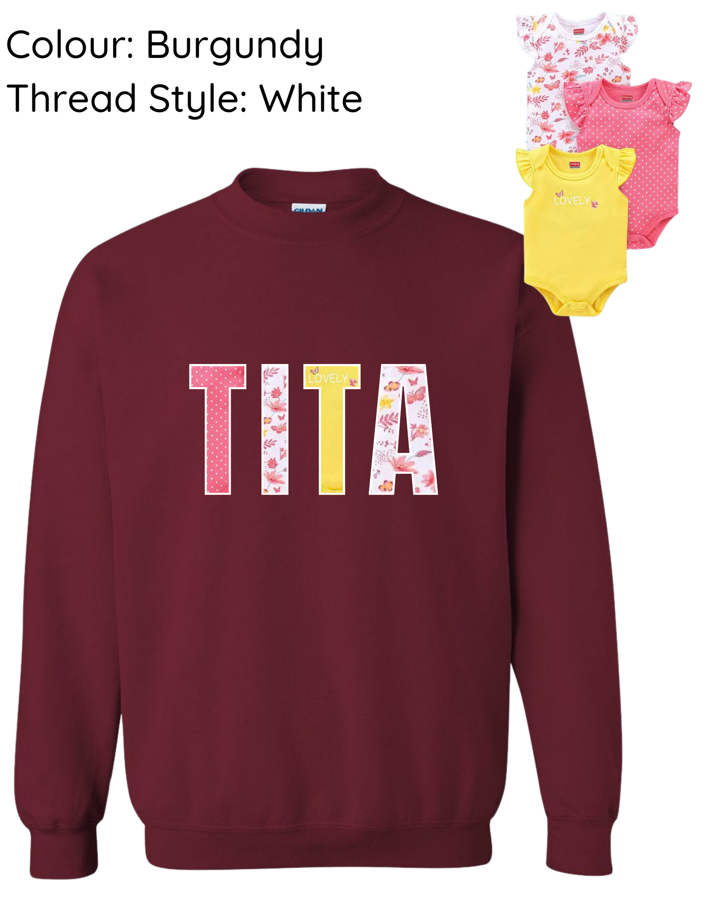 !! LIMITED TIME ONLY !! TITA CUSTOM KEEPSAKE CREWNECK SWEATSHIRT