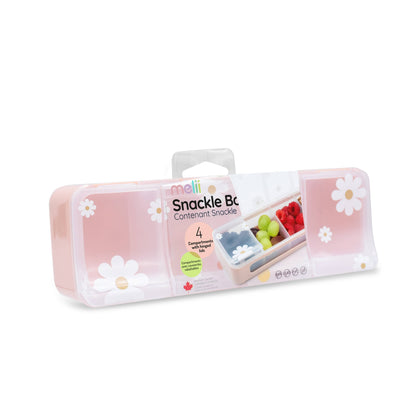 Melii - 4 Compartment Snackle: Blue