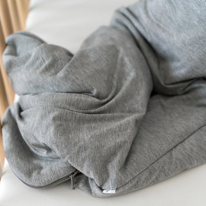 Pip + Phee - Bamboo Sleep Sac 1.0 Tog - Heather Grey