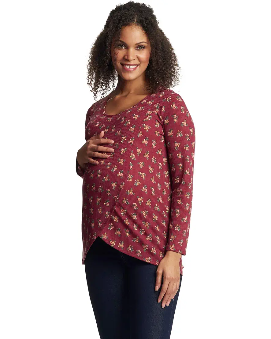 Everly Grey Maternity - Adriana Top - Nursing Friendly