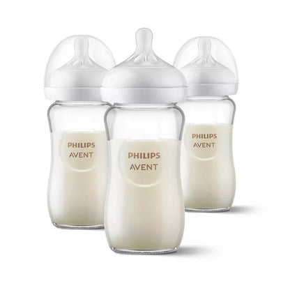 Philips Avent - Glass Natural Bottle - 8oz