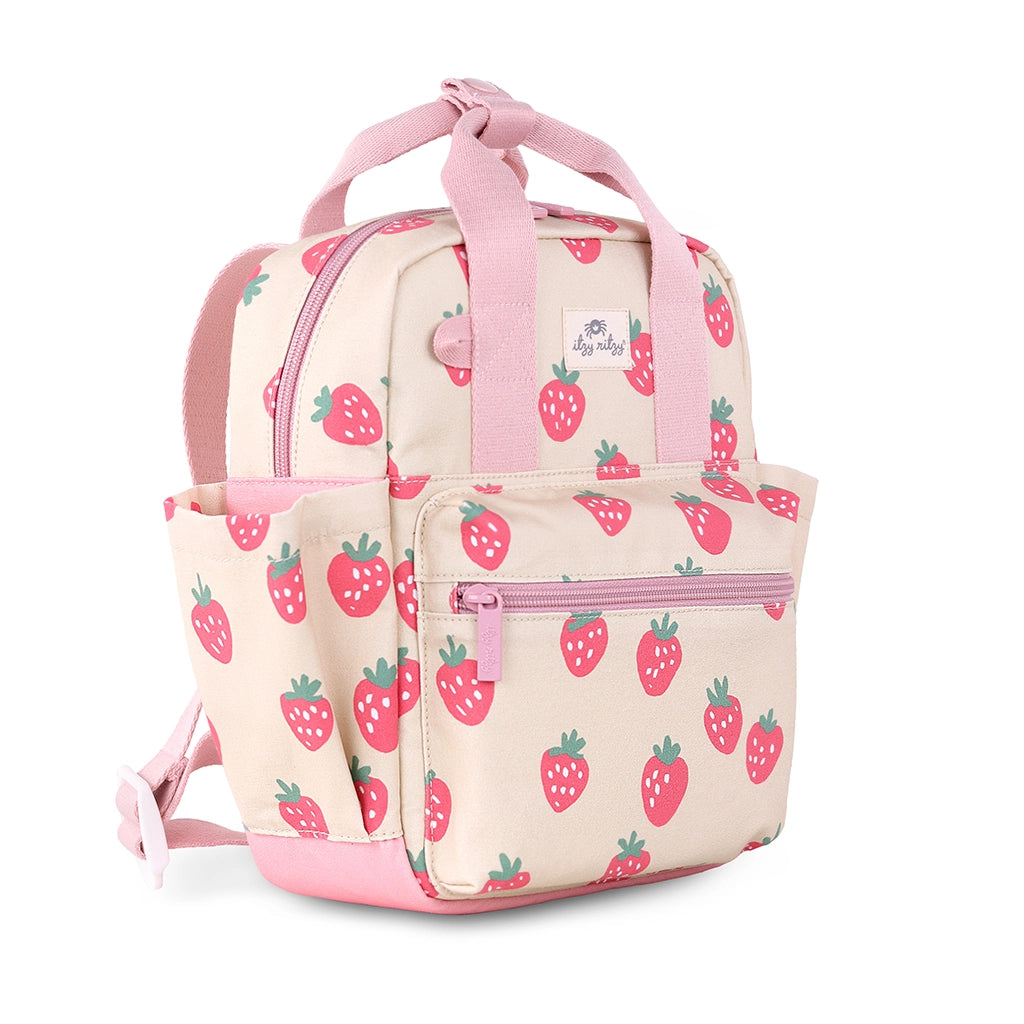 Itzy Ritzy - Bitzy Backpack - Strawberries