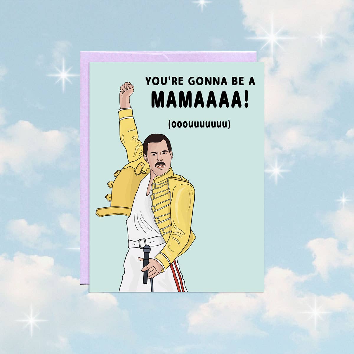 Freddie New Mama | Baby Card