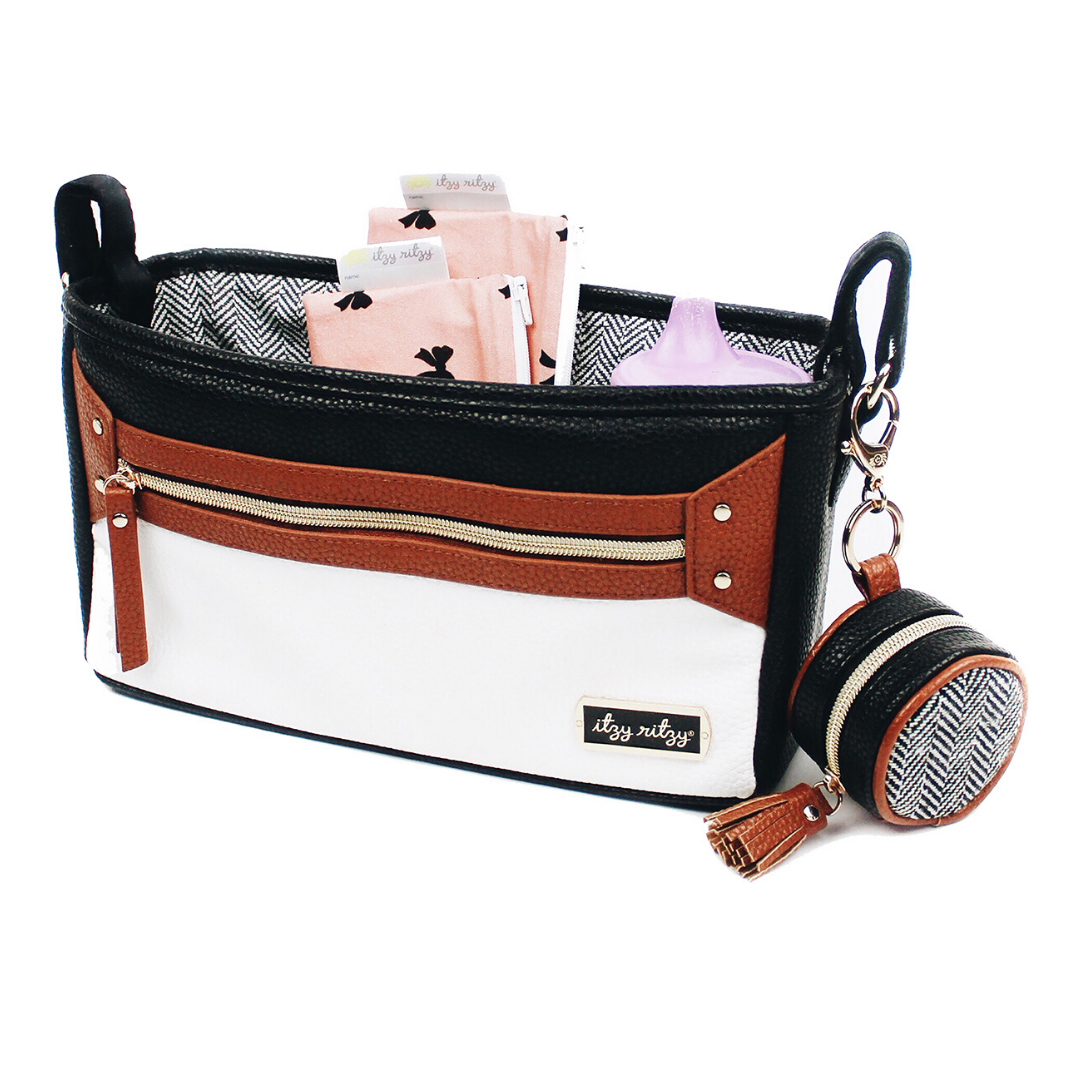 Coffee & Cream Travel Stroller Caddy