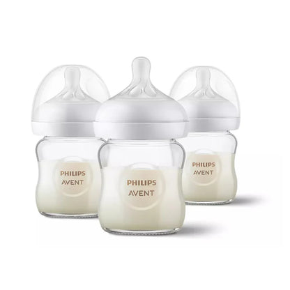 Philips Avent - Glass Natural Bottle - 4oz