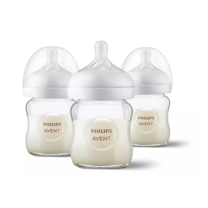 Philips Avent - Glass Natural Bottle - 4oz