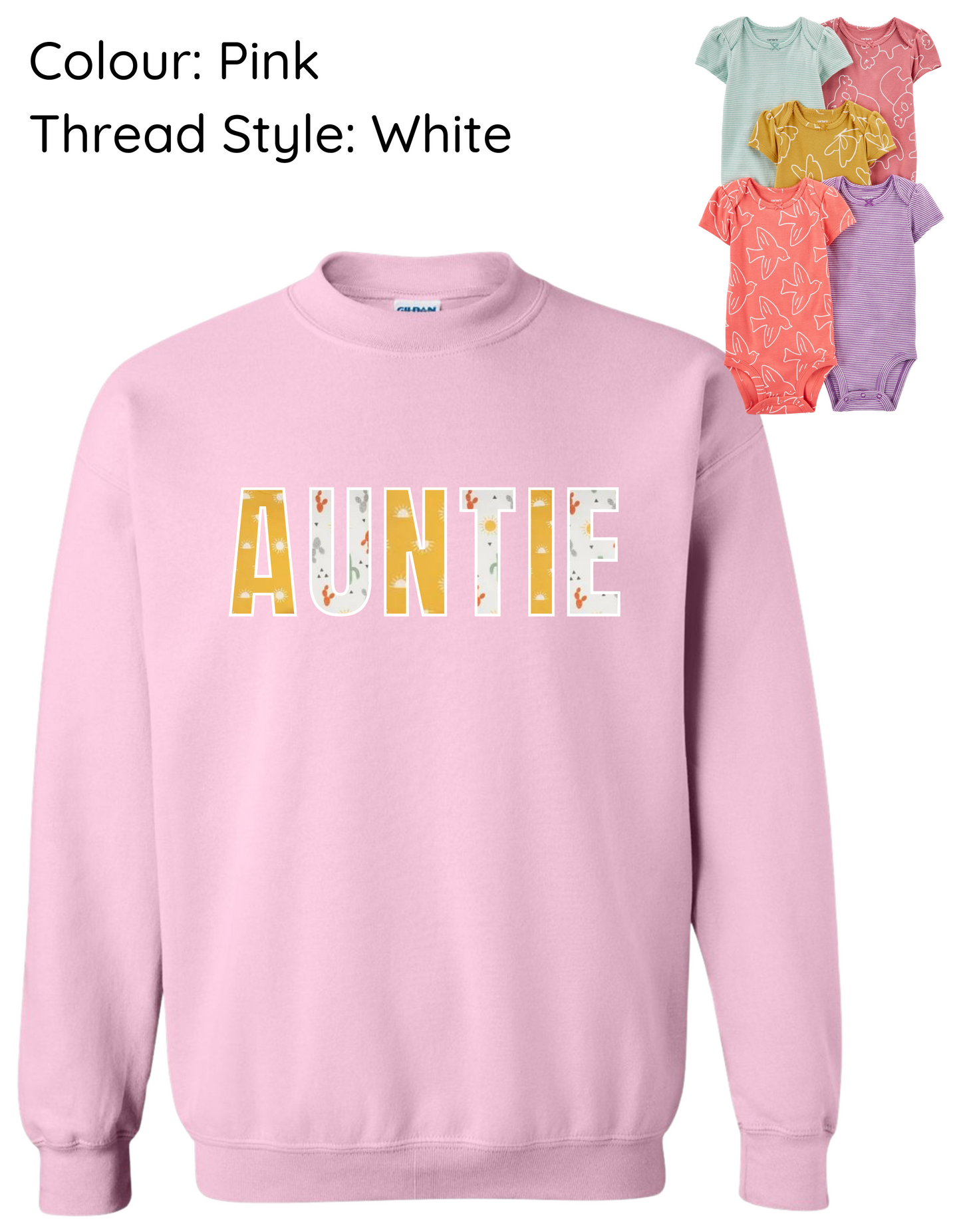 !! LIMITED TIME ONLY !! AUNTIE CUSTOM KEEPSAKE CREWNECK SWEATSHIRT