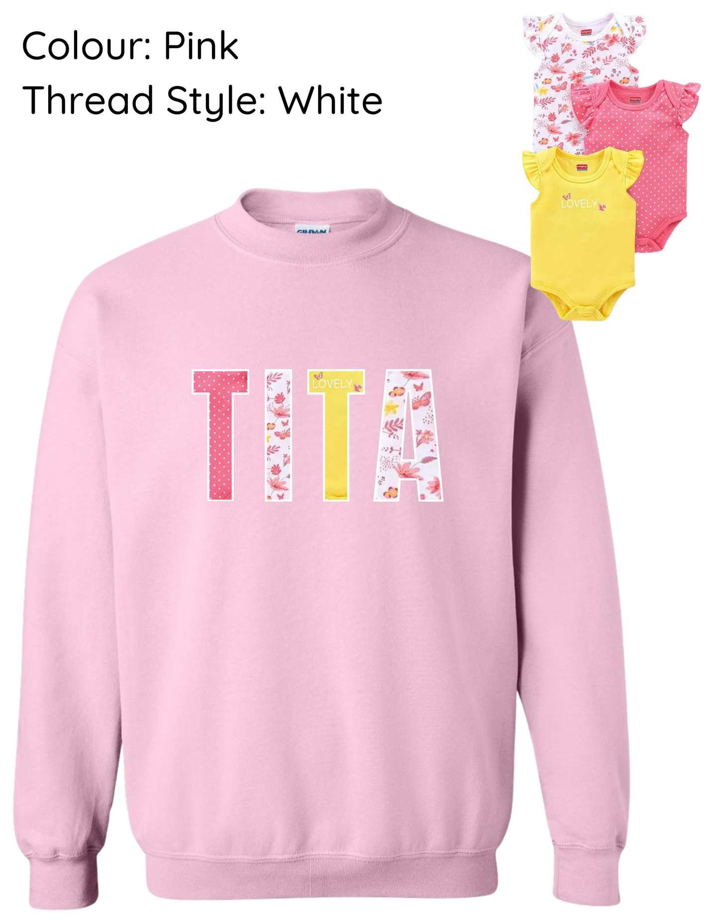 !! LIMITED TIME ONLY !! TITA CUSTOM KEEPSAKE CREWNECK SWEATSHIRT