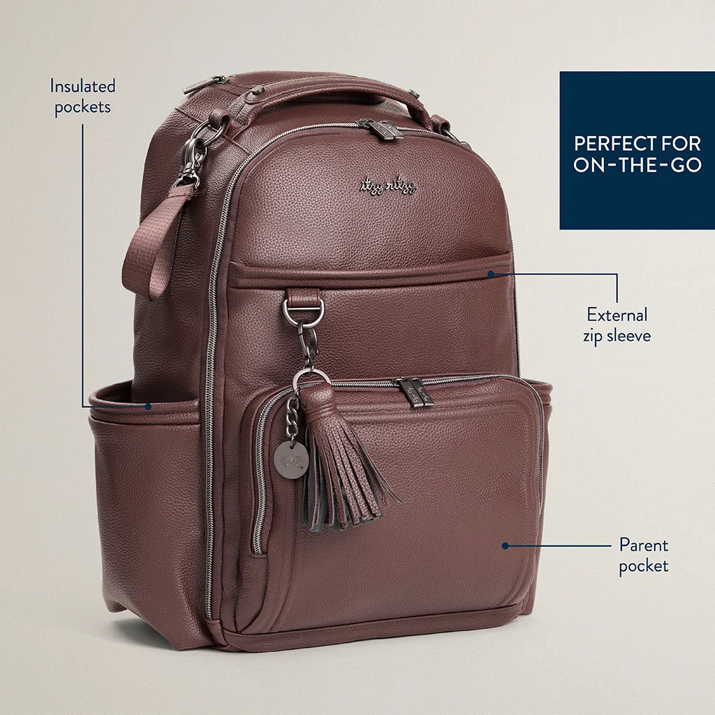 Itzy Ritzy - Espresso Boss Plus Backpack Diaper Bag