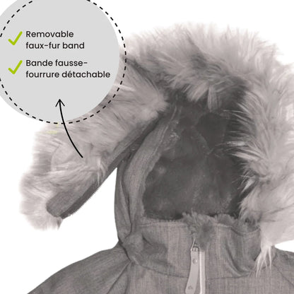 Perlimpinpin - One Piece Baby Snowsuit - Animals + Army