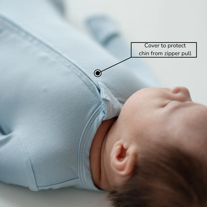 Pip + Phee - Bamboo Footed Sleeper - Petal Pink