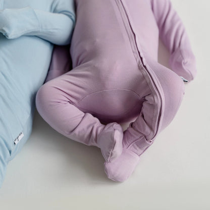 Pip + Phee - Bamboo Footed Sleeper - Iced Lavender