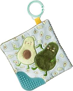 Mary Meyer - Sweet Soothie Crinkle Teether - Yummy Avocado