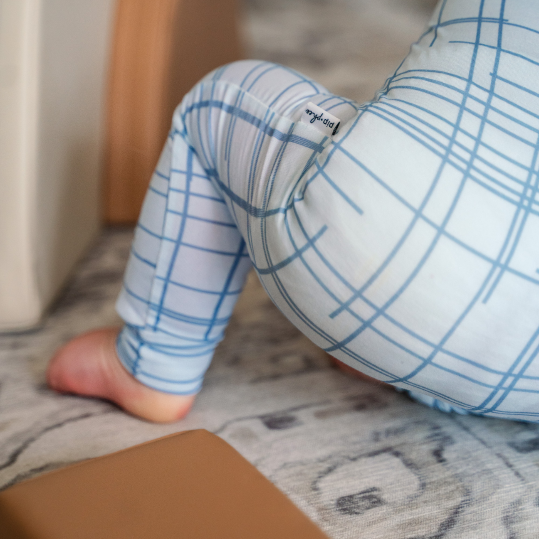 Pip + Phee - Bamboo Footless Sleepers | LE Prints: Dainty-floral / 3T