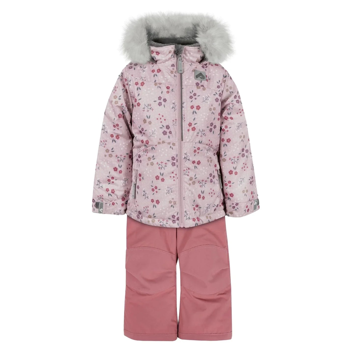 Perlimpinpin - Two Piece Kid Snowsuit - Floral