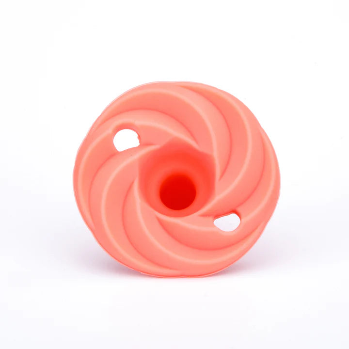 Doddle and Co. Pacifier - Peach + Cloud