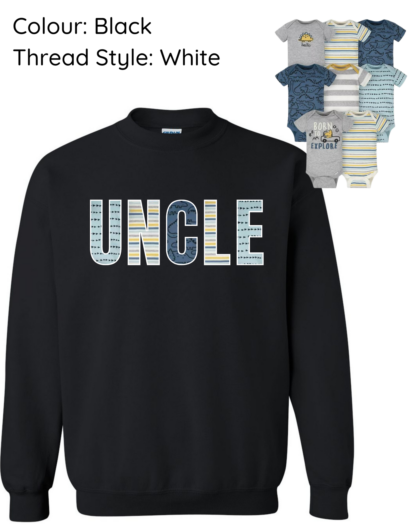 !! LIMITED TIME ONLY !! UNCLE CUSTOM KEEPSAKE CREWNECK SWEATSHIRT