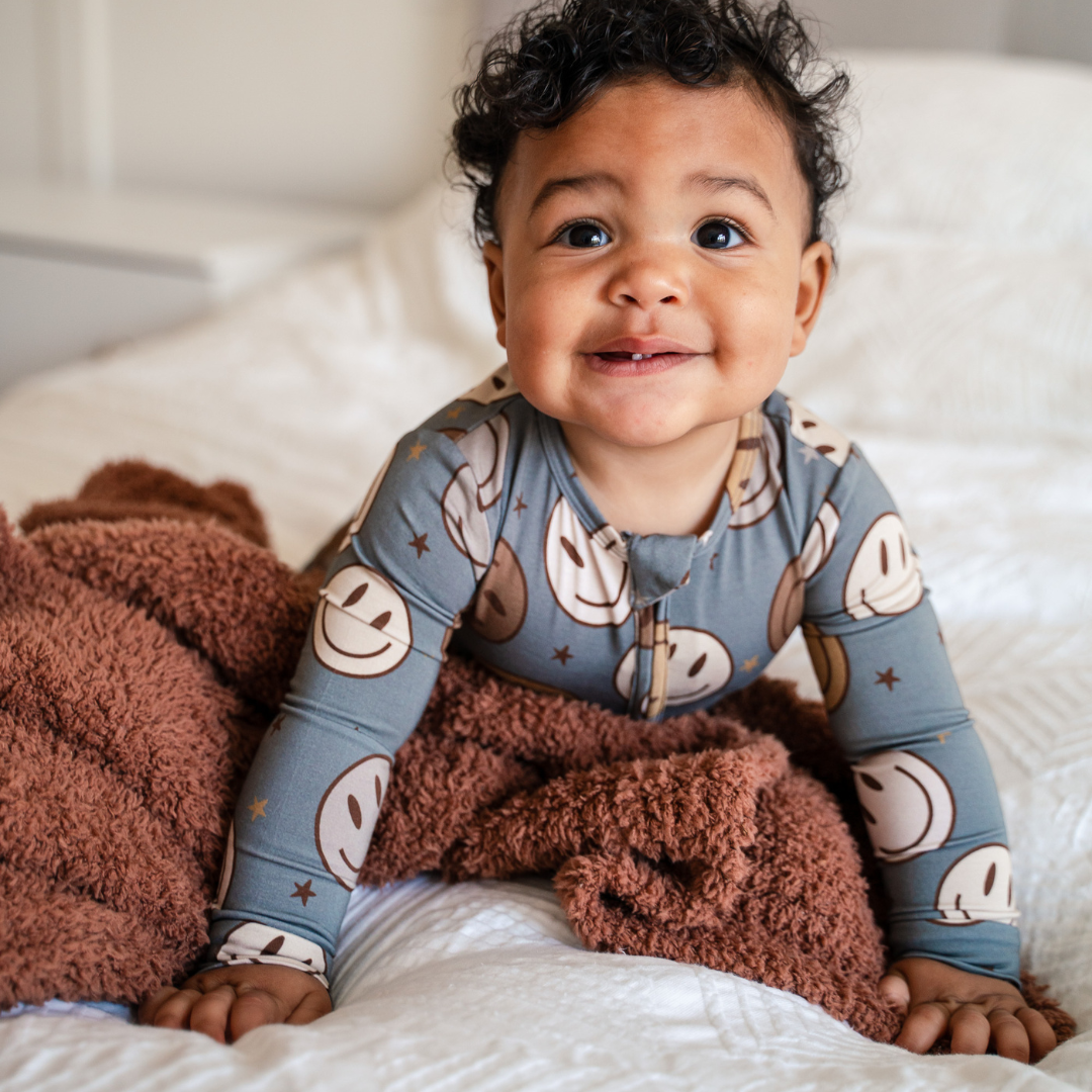 Pip + Phee - Bamboo Footless Sleepers | LE Prints #2: Desert-dinos / 3T