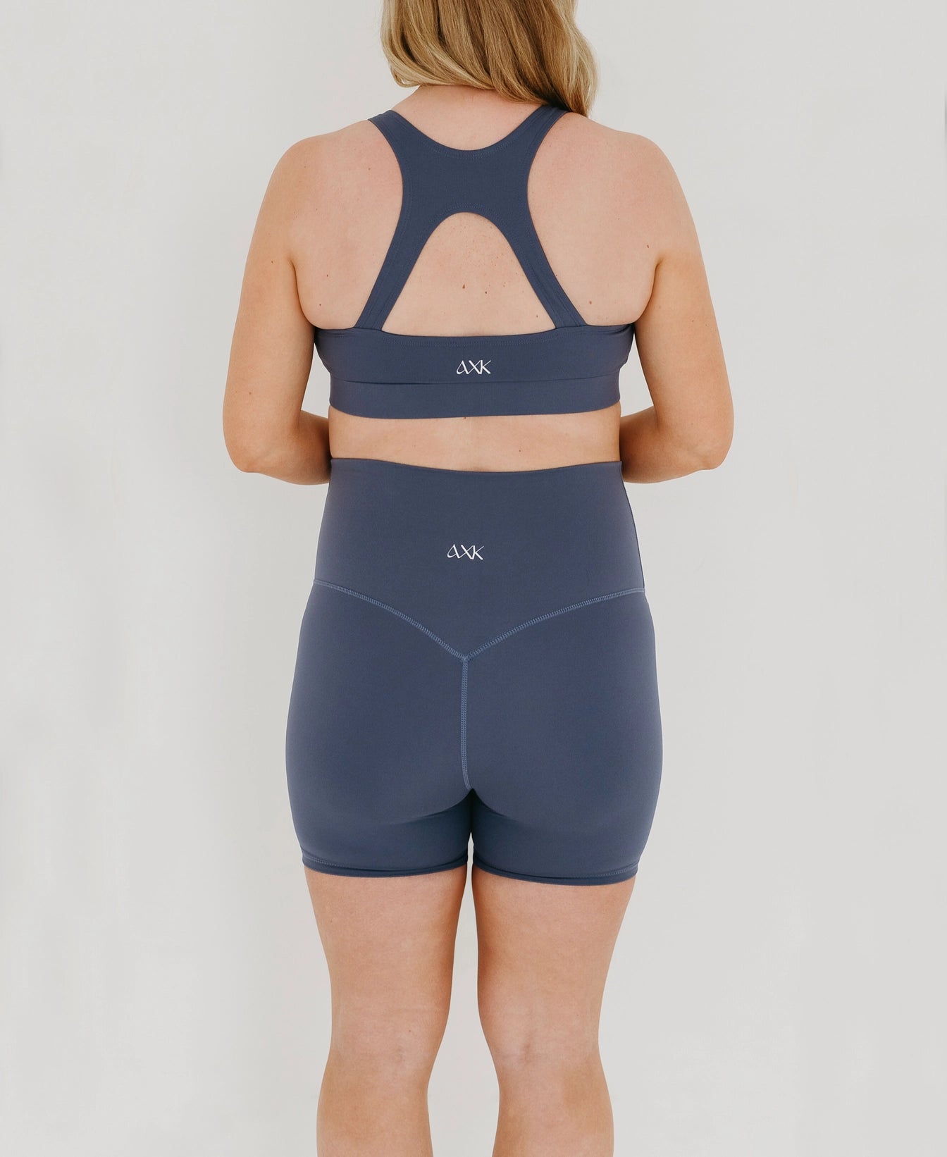 AXK Maternity - Biker Shorts - Blue