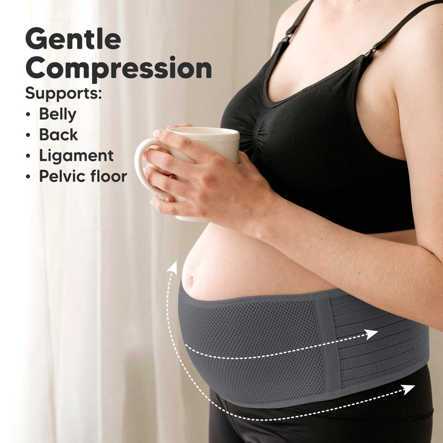 KeaBabies Tutorials: How To Use The KeaBabies Maternity Support Belt
