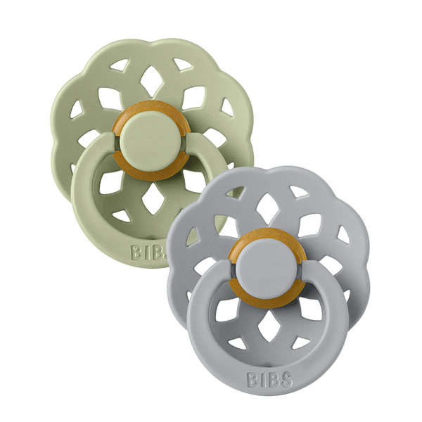 BIBS - Pacifier Boheme Latex 2 PK - Sage + Cloud