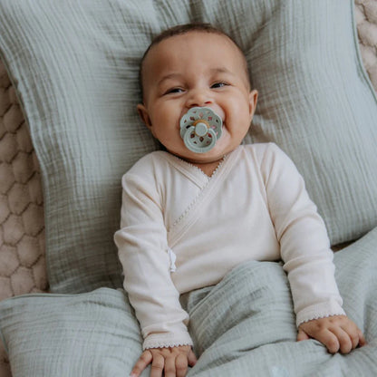 BIBS Pacifier Boheme Latex 4 PK - Ivory + Blush + Blossom + Dusky Lilac