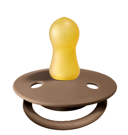 BIBS - Latex Pacifier 2 Pack - Dark Oak