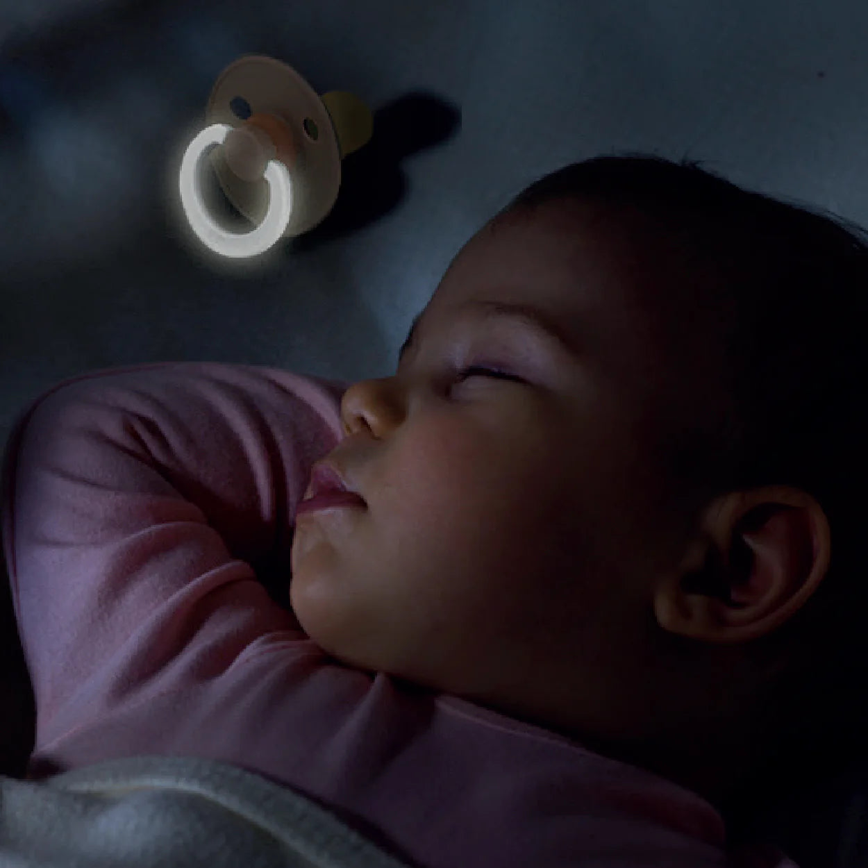 BIBS - Colour GLOW 2 Pack - Blush Glow + Woodchuk Glow