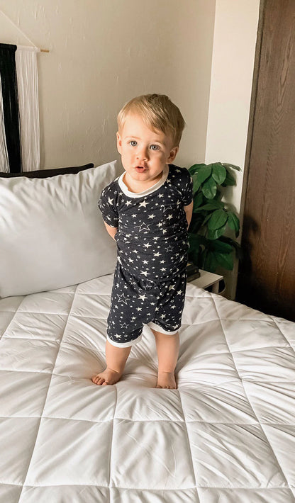 Everly Grey - Aydenne Kids 2 Piece Short PJ's - Stars