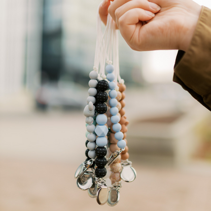 The Clip Silicone Pacifier/Teether Clip