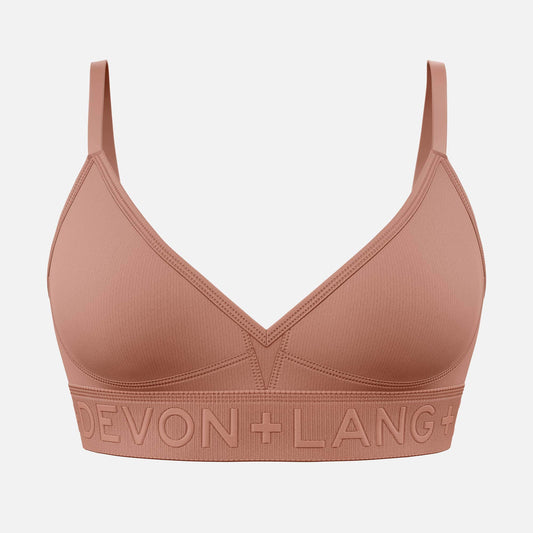 Devon Lang - Bria Bralette (No Mesh Panels) - Bronze