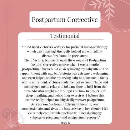 Your Postpartum Best Friend - Postpartum Corrective Training