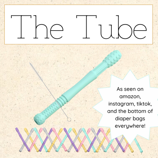 Little Locals Straw Teether "THE TUBE"