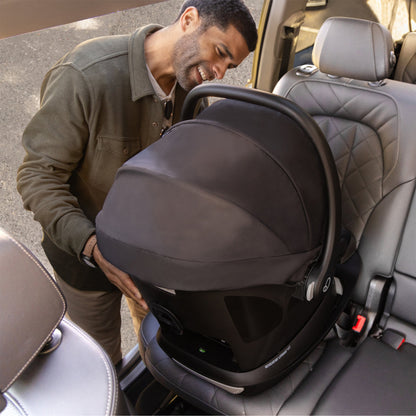 Evenflo - Revolve180 LiteMax NXT Rotational Infant Car Seat (Cinder Gray)