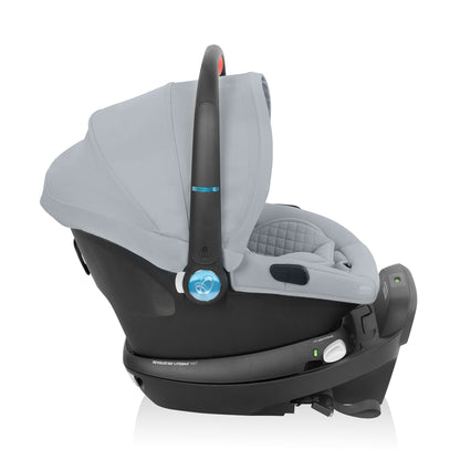Evenflo - Evenflo Revolve180 LiteMax NXT Rotational Infant Car Seat with SensorySoothe (Quartz)