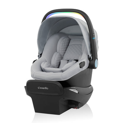 Evenflo - Evenflo Revolve180 LiteMax NXT Rotational Infant Car Seat with SensorySoothe (Quartz)