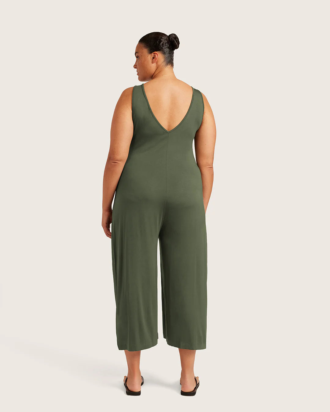 Boody Long Jumpsuit - Moss