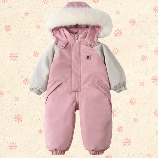 Little Locals Snowsuit - The Snow + Go Snowsuit - Bubblegum