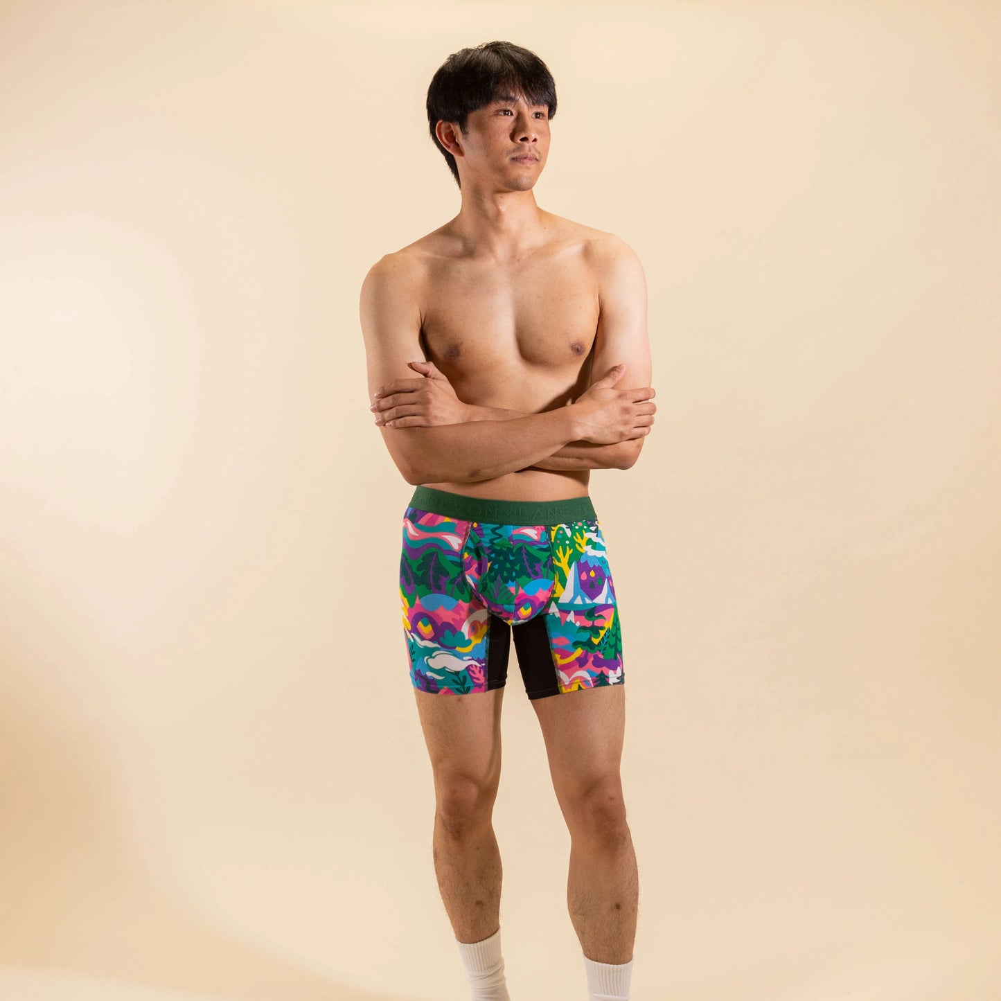 Devon Lang - Men's Journey Boxer Brief - Fantasy Land