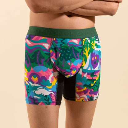 Devon Lang - Men's Journey Boxer Brief - Fantasy Land