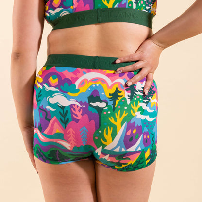 Devon Lang - Bria Women's Boyshort - Fantasy Land