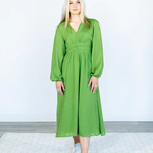 Dolly Dress - Sunday Sparks - Meadow Green