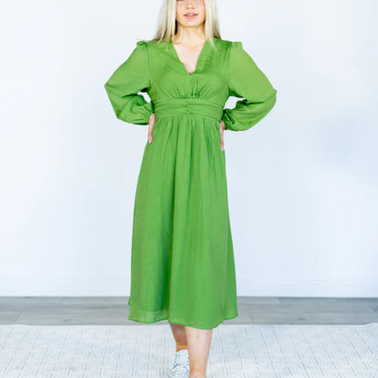 Dolly Dress - Sunday Sparks - Meadow Green