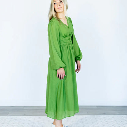Dolly Dress - Sunday Sparks - Meadow Green