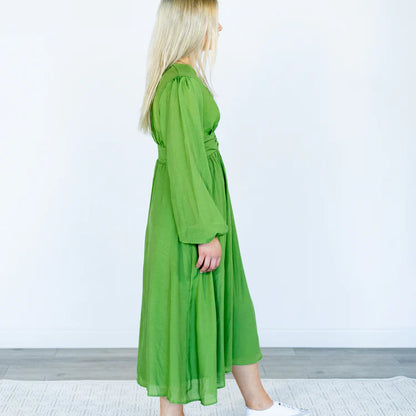 Dolly Dress - Sunday Sparks - Meadow Green